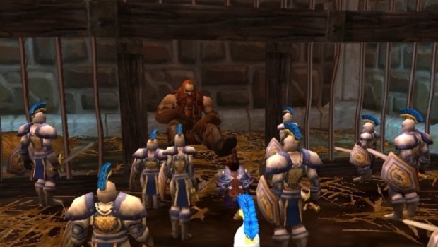 Locked up by Stormwind guards
