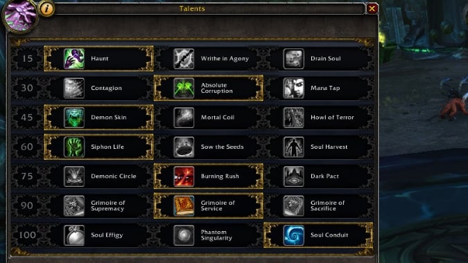 affliction-leveling-talents