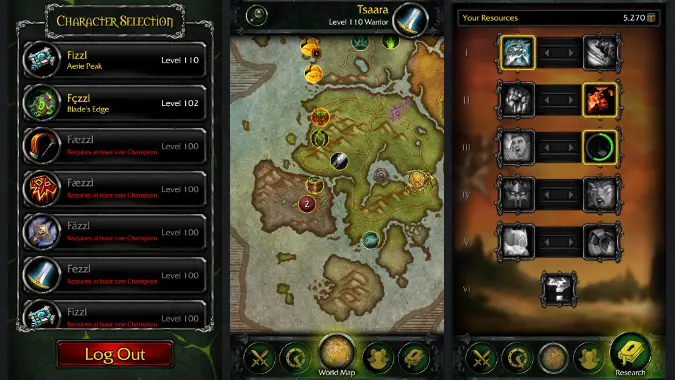what is wow companion app