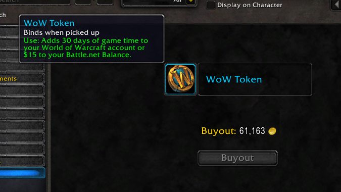 Blizzard Introduces the WoW Token: Exchange Gold and Game Time