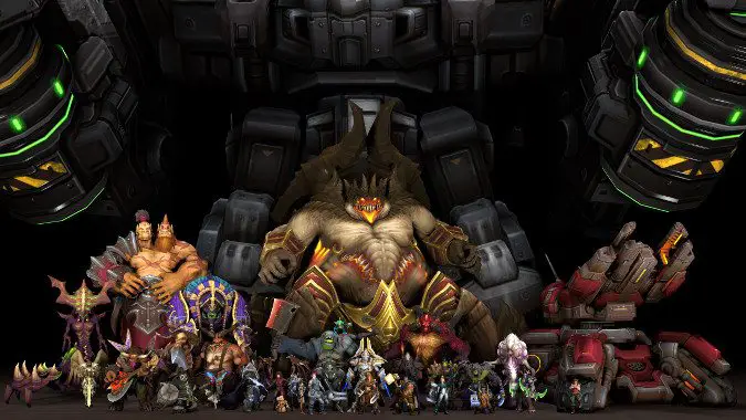 heroes of the storm size