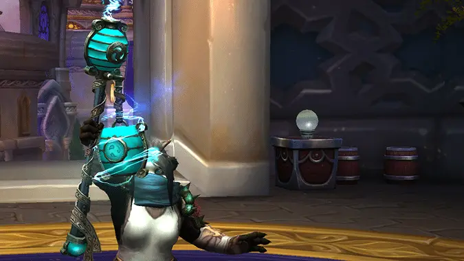 Brewmaster monk with mage tower challenge appearance