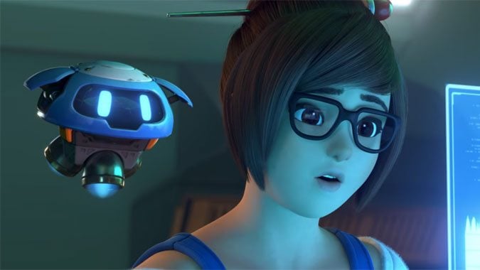 Lærerens dag Rundt om Lyn New Overwatch animated short: Rise and Shine featuring Mei