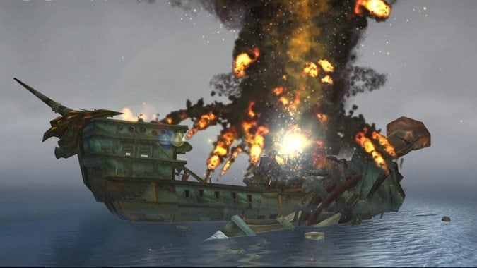 exploding goblin boat