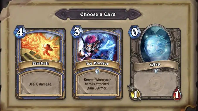 hearthstone card rarity