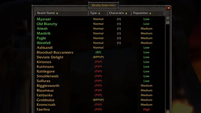 WoW Classic's realm population numbers are which explains why even Medium realms have queues