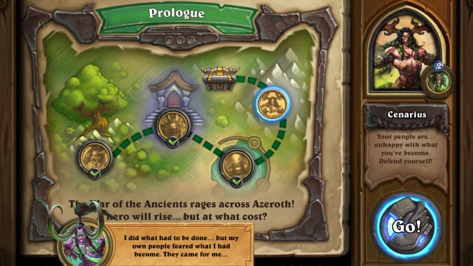 How To Beat Cenarius In Hearthstone S Ashes Of Outland Prologue