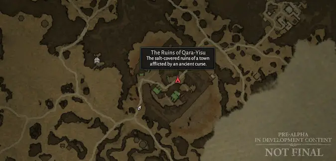 D4 Map point - The Ruins of Qara-Yisu