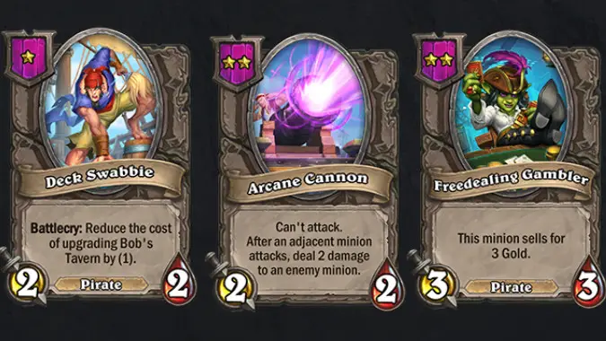 Pirates Have Invaded Hearthstone Battlegrounds And New