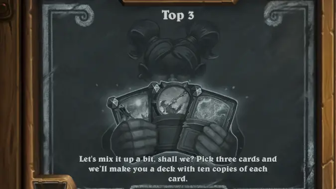 mammal miljø grinende The deck lists you need to win the Top 3 Hearthstone Tavern Brawl