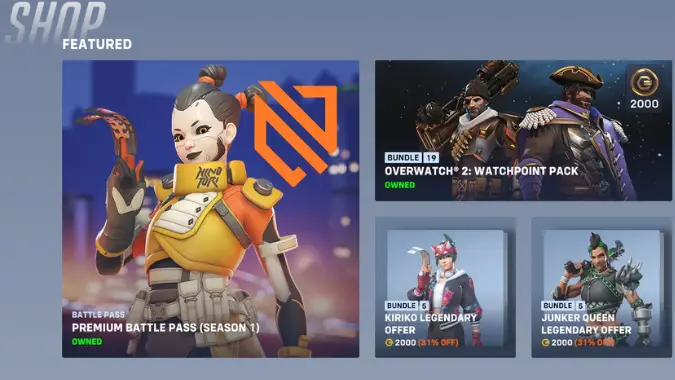 Overwatch Shop