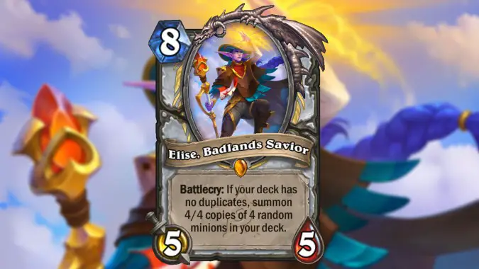 The next Hearthstone expansion is Showdown in the Badlands