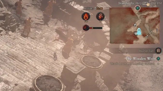 Diablo 4 Helltide User Interface