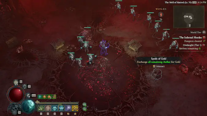 Diablo 4 Infernal Hordes Spoils of Hell