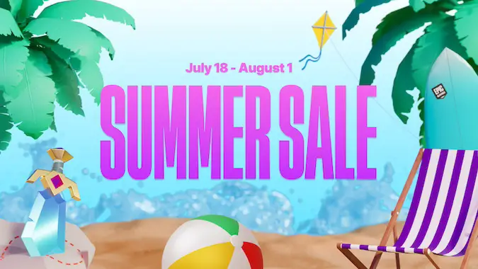 Epic Games Summer Sale banner graphic