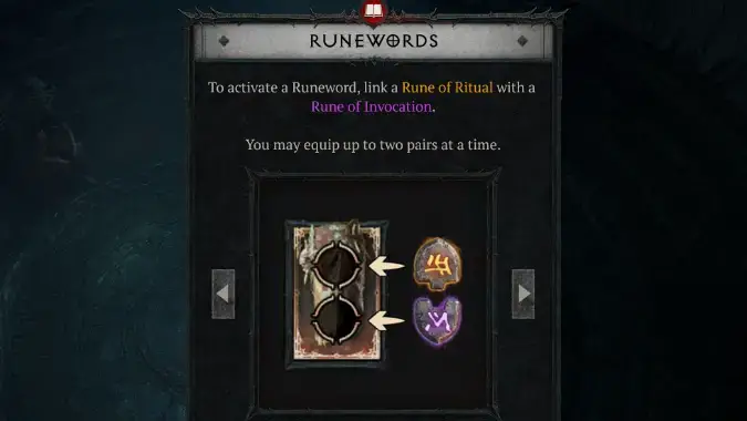 What you need to know about Runes and Runewords in Diablo 4 