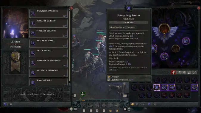 Diablo 4 Season 7 Altar of Witchcraft