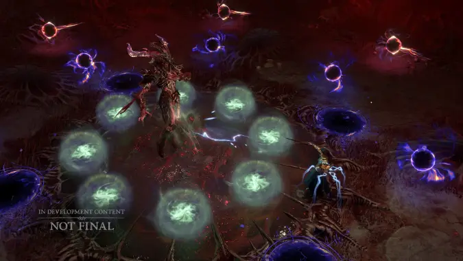 Diablo 4 Season 10 Infernal Hordes end boss Bartuc the Warlord of Chaos
