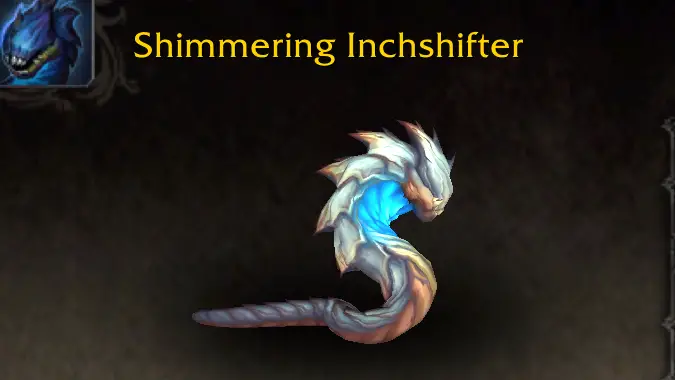 World of Warcraft Ghosts of K'aresh Shimmering Inchshifter Battle Pet