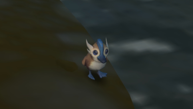 Duckling in World of Warcraft Founder's Point