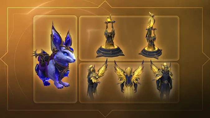 BlizzCon 2026 Warcraft Digital Bundle items from the Blizzard Battle.Net Shop