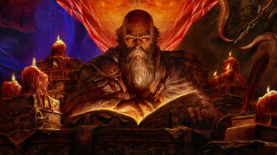 Diablo 4 Season 15 Key art of Deckard Cain
